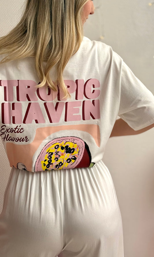 Tshirt blanc PASSIONFRUIT 🇮🇹