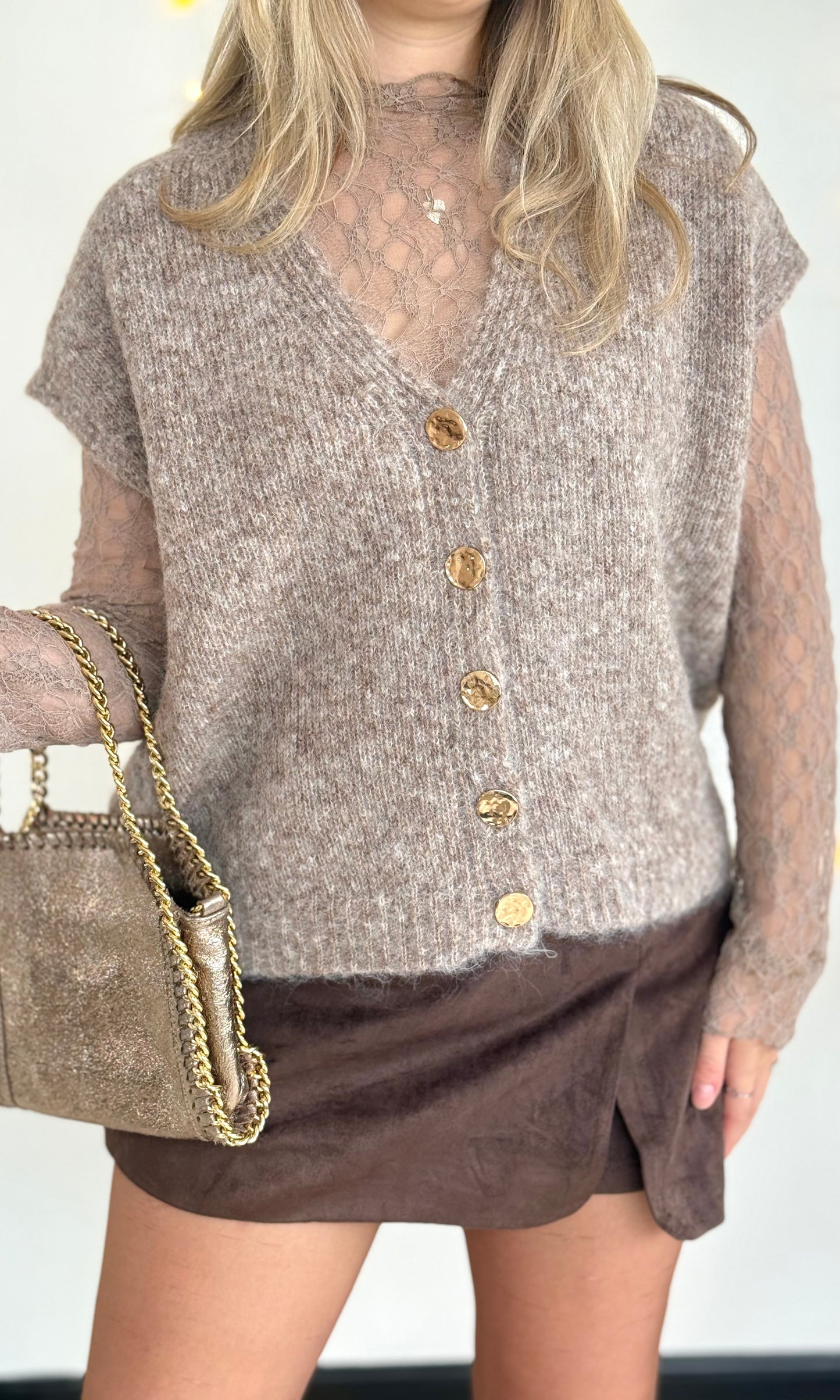 Pull en dentelle IRIS