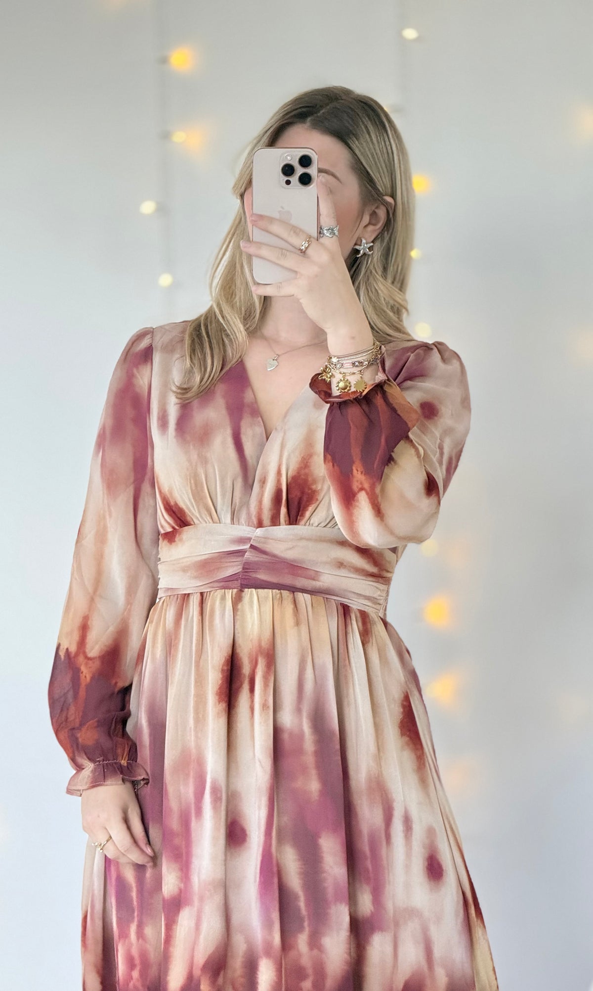 Robe longue dégradée AUTOMNE