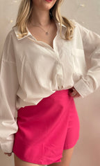 Jupe short rose MINO