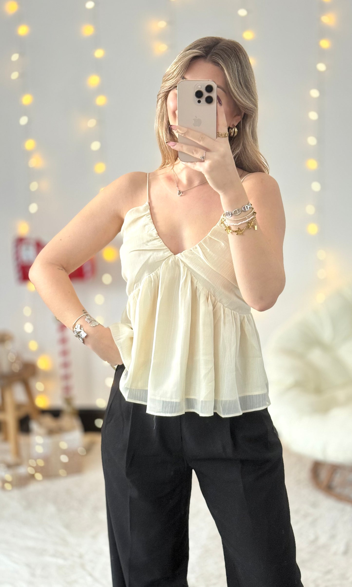 Petit top écru CHEESECAKE