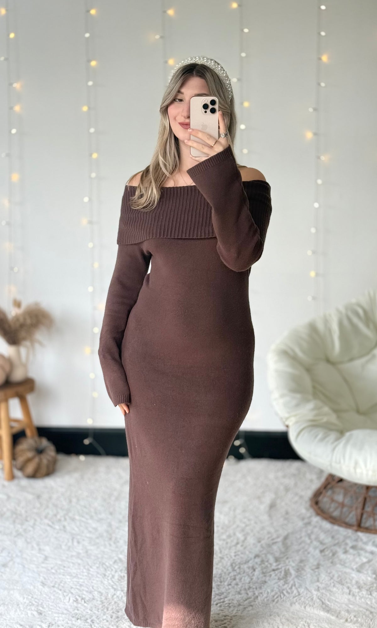 Robe pull choco AVALONE 🇮🇹