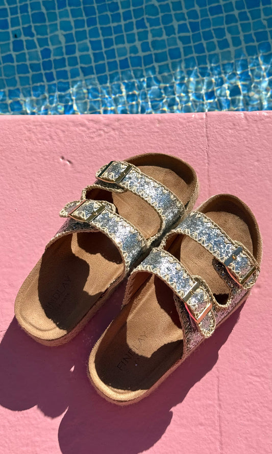 Sandales à paillettes SIRENA