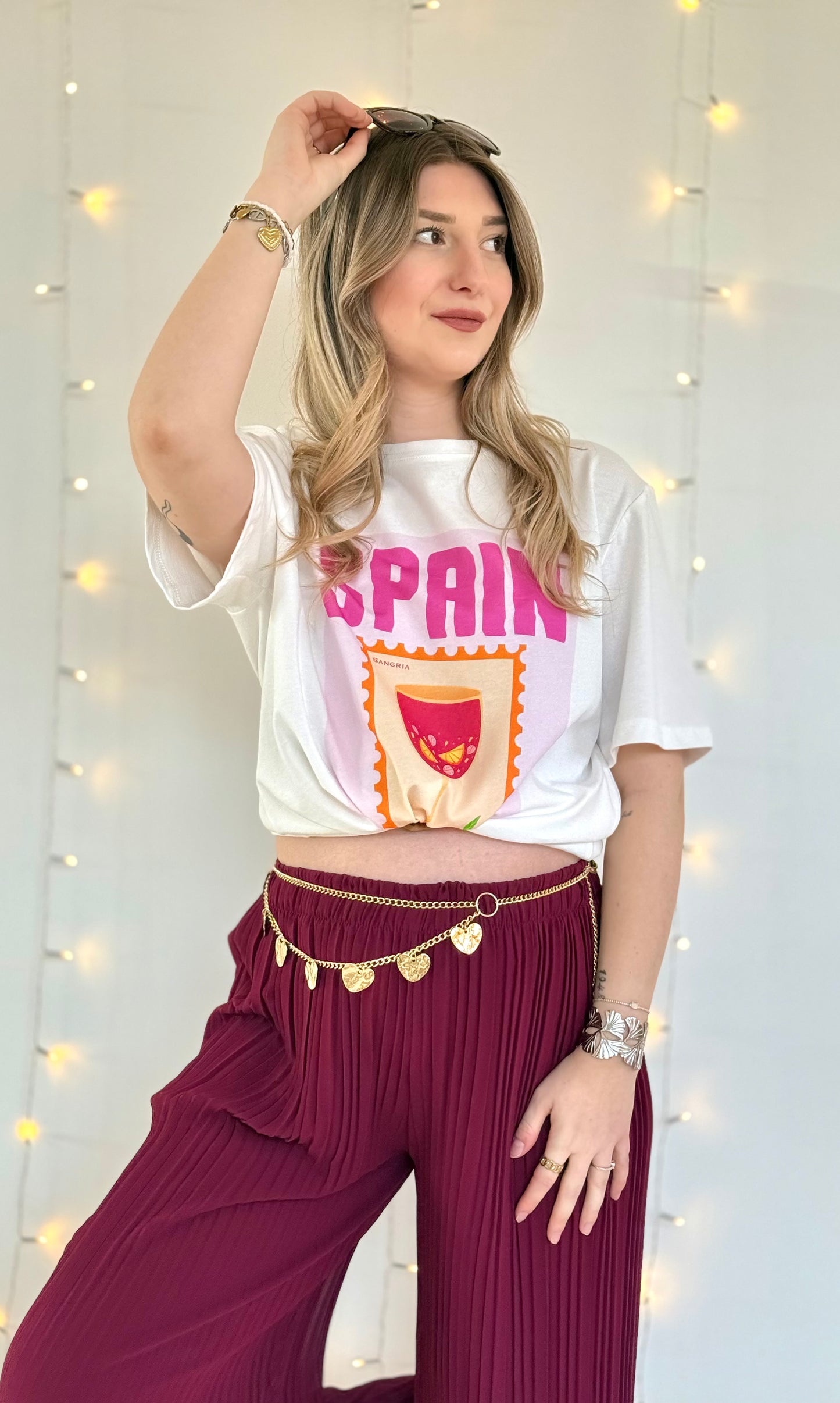 Pantalon plissé (36-50/52) MARIA 🇮🇹