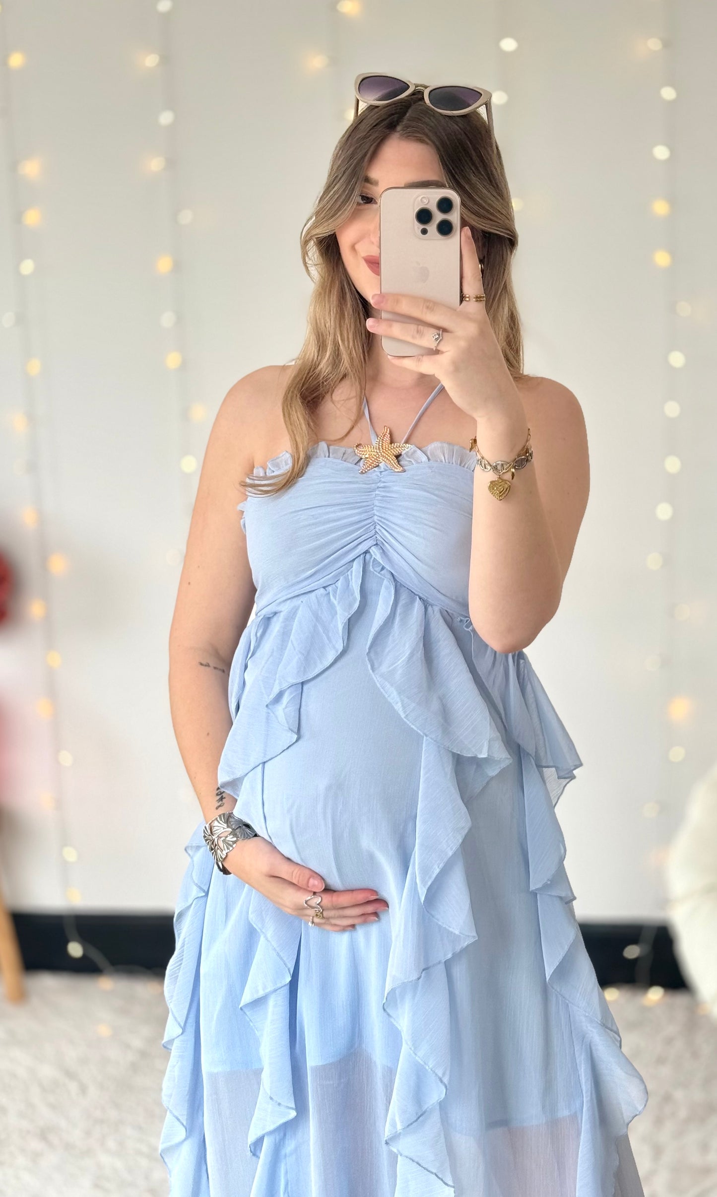 Robe froufrous ARIEL
