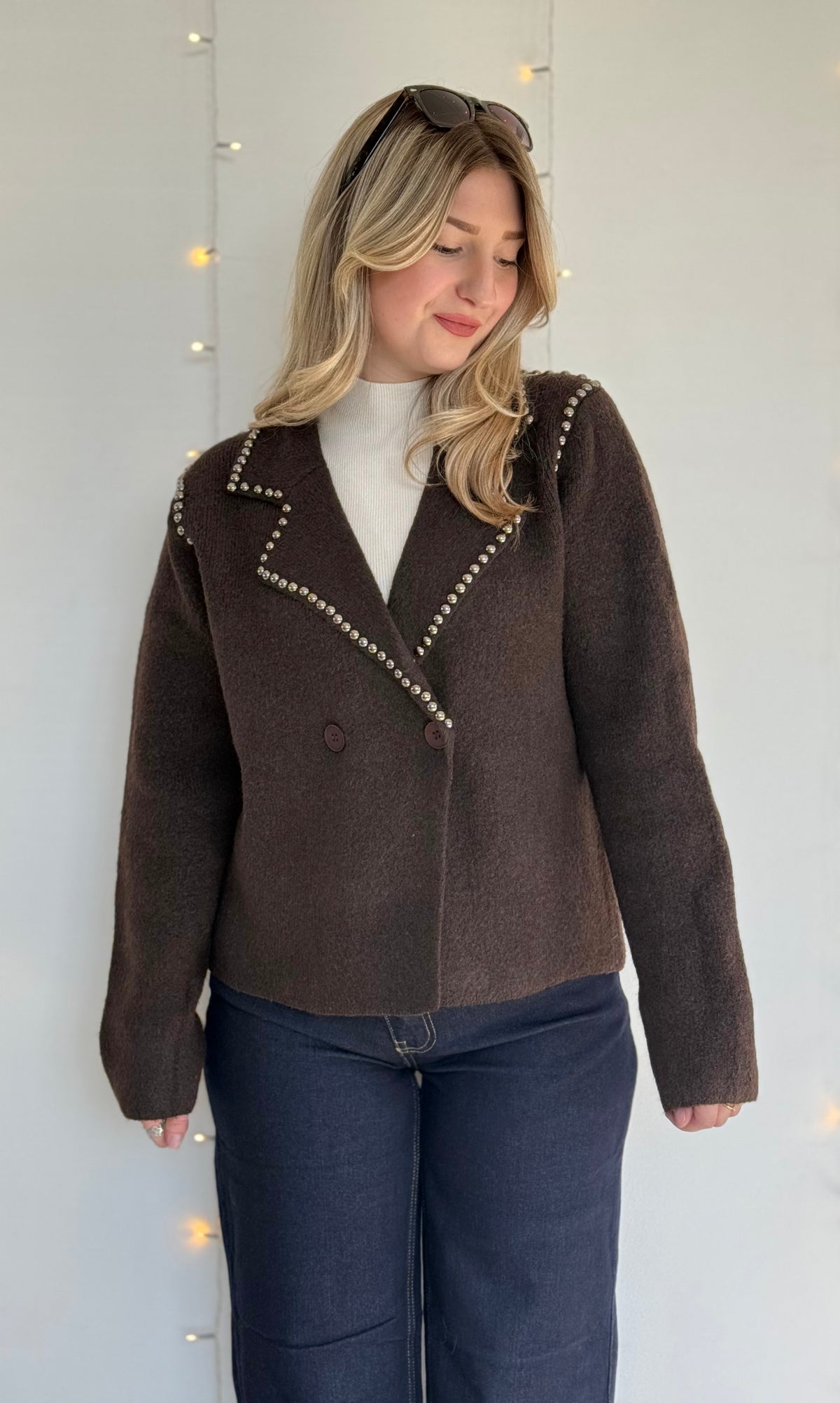 Veste en laine WOODY