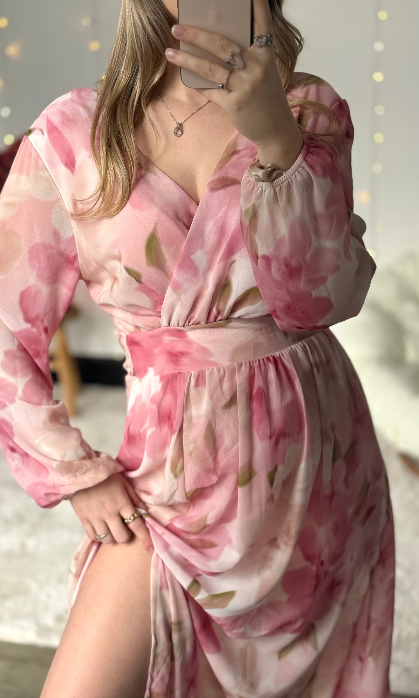 Robe longue fleurie CHARLINE 🇮🇹