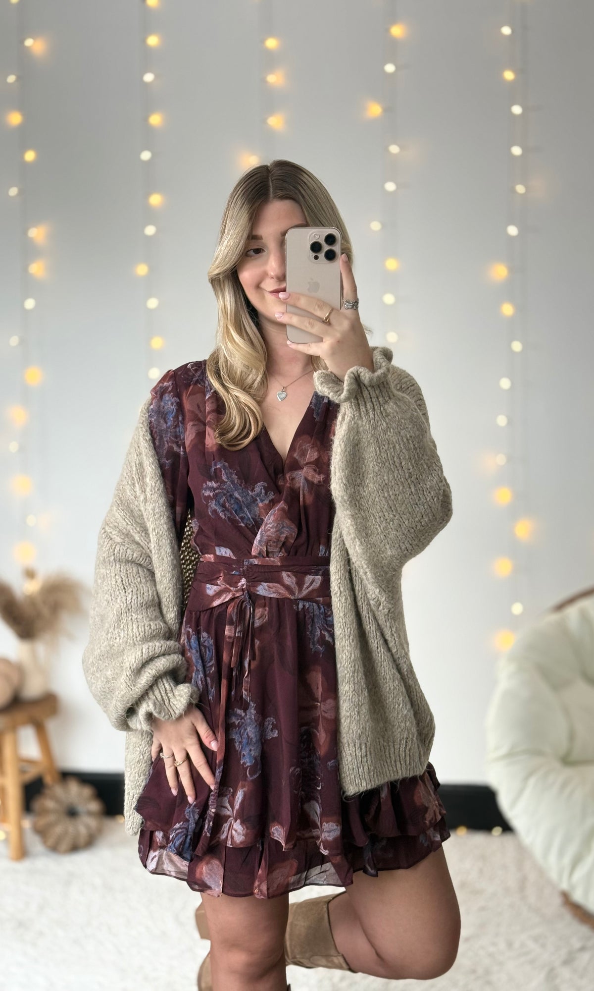 Robe prune BELLA