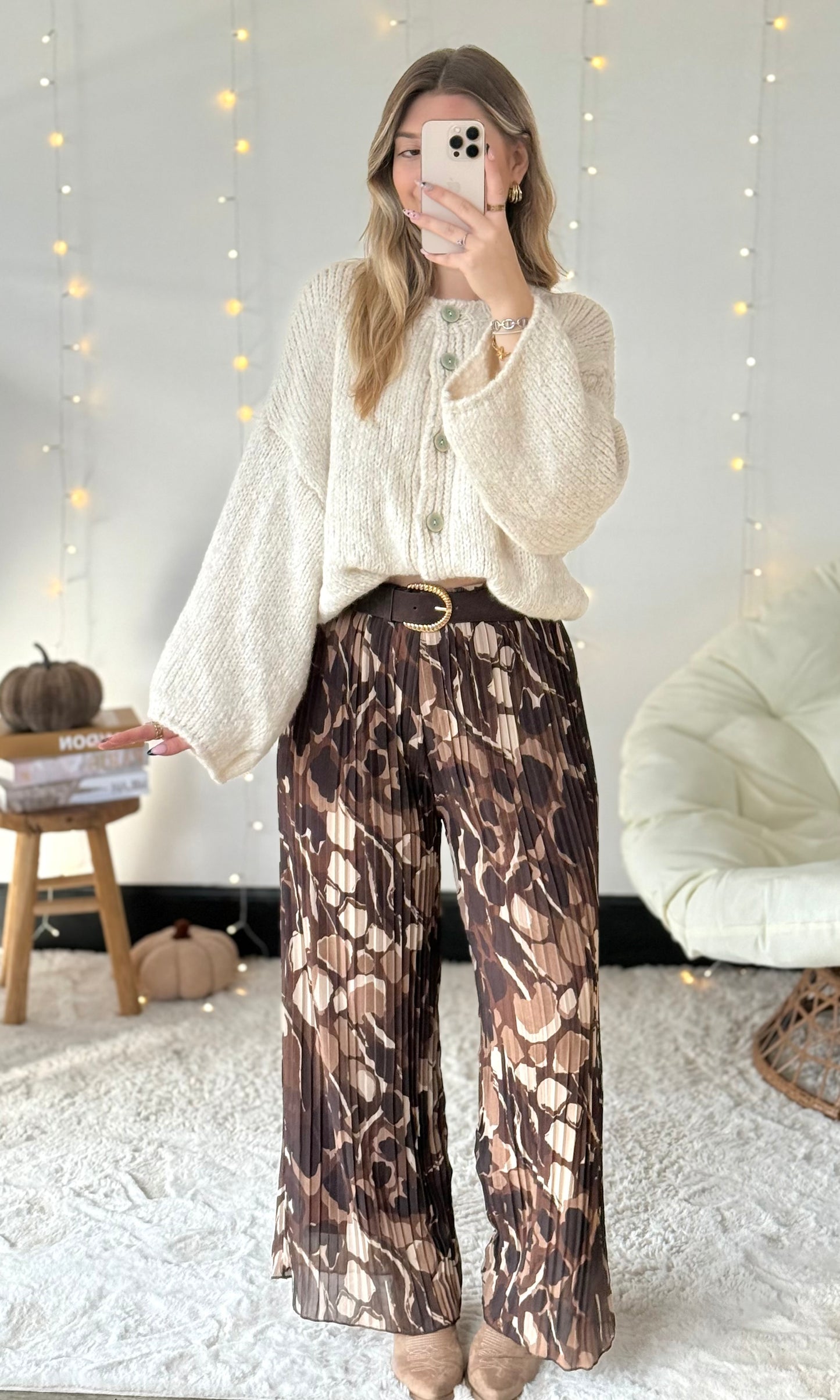 Pantalon plissé NOAH (34-48) 🇮🇹