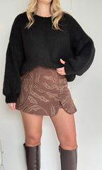 Jupe short brillante NUTS