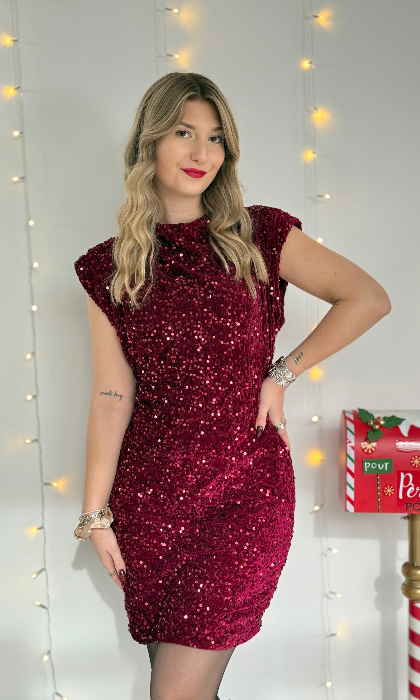 Robe à sequins CHRISTMAS 🇮🇹