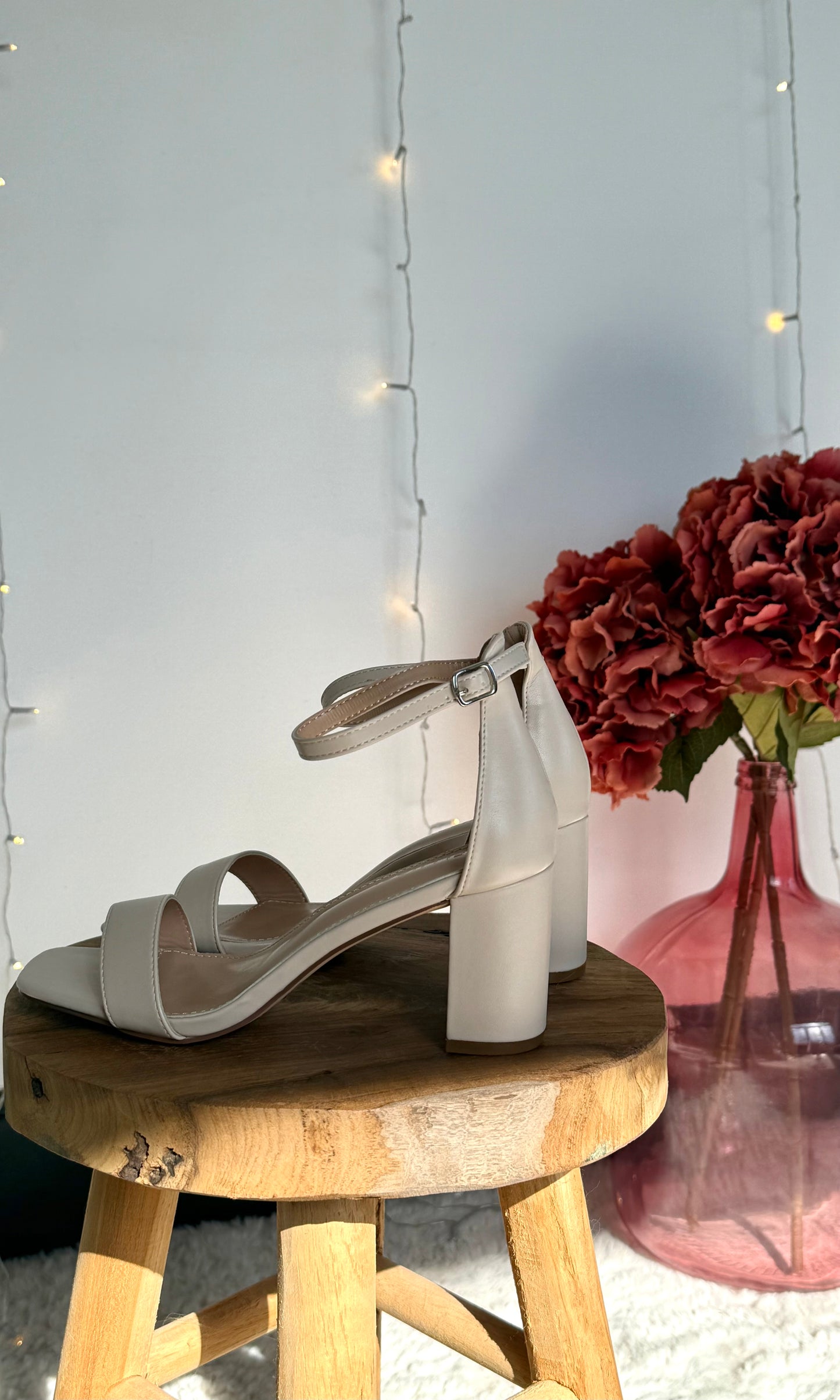 Talons ouverts beige NUDE