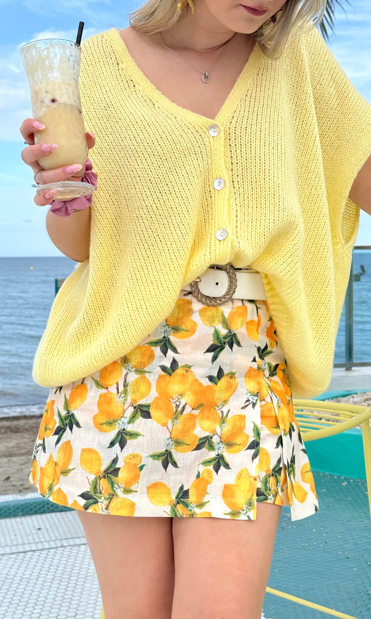 Jupe short CITRUS