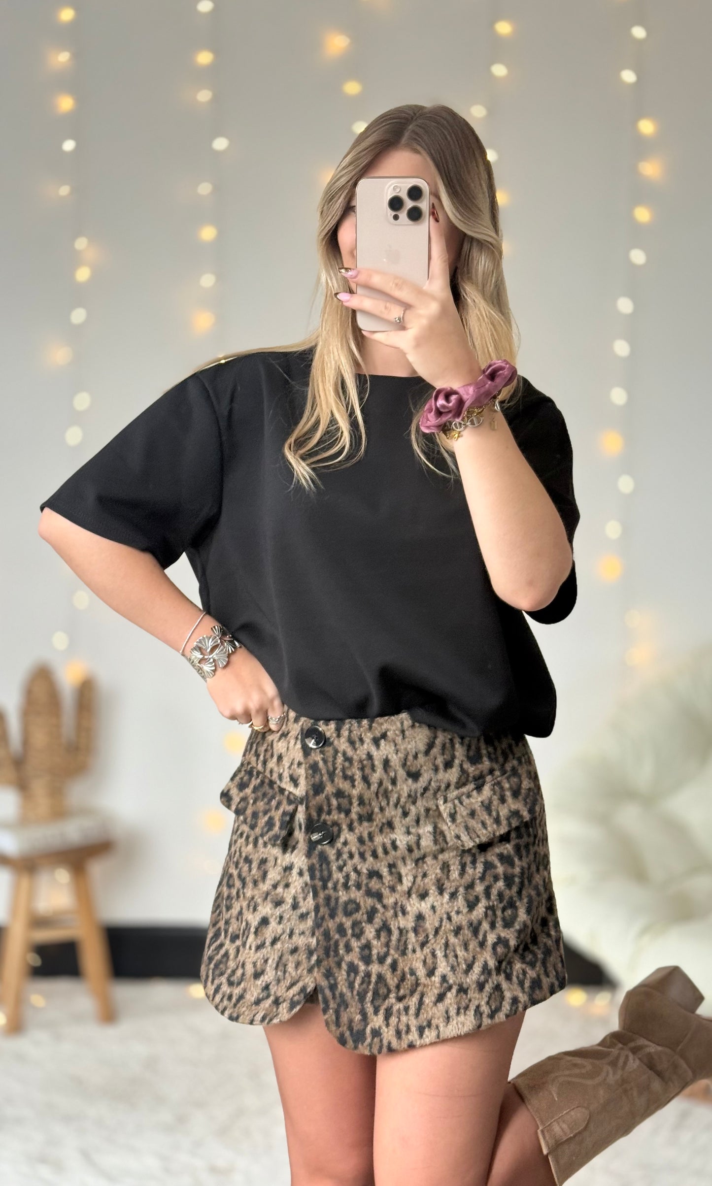 T-shirt noir BASIC 🇮🇹