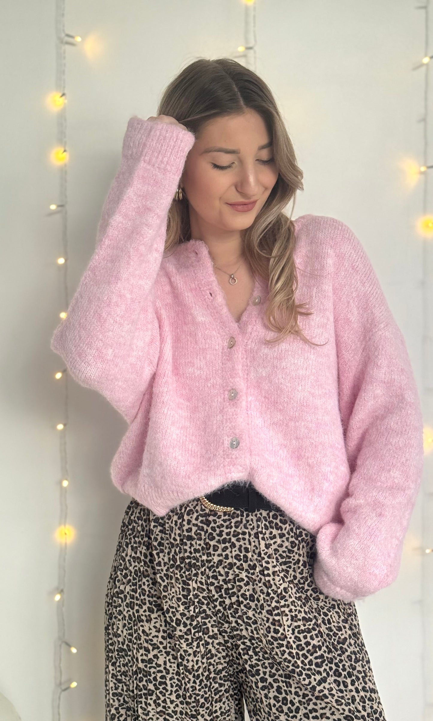 Pull rose pâle CANDY