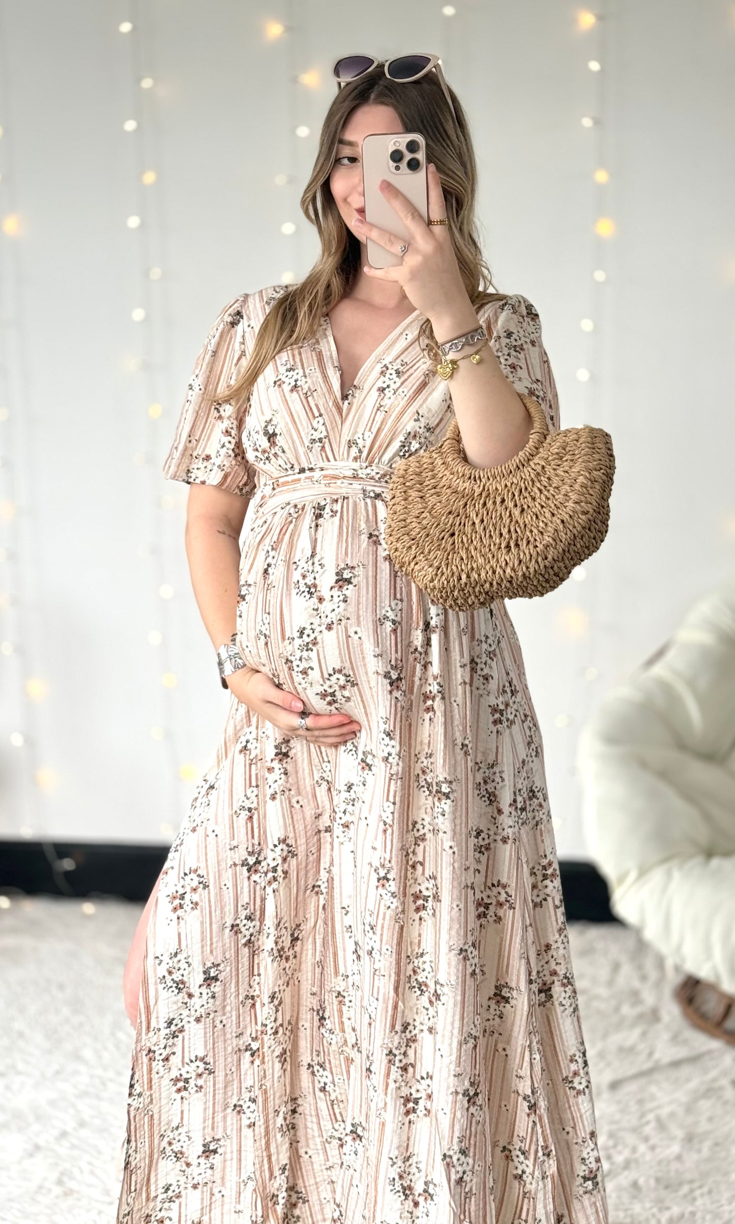Robe longue fleurie ADELE