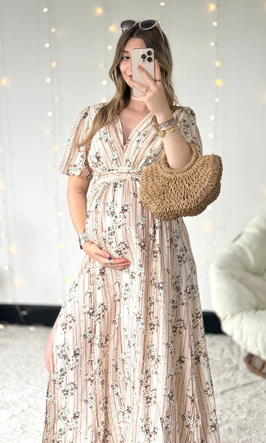 Robe longue fleurie ADELE