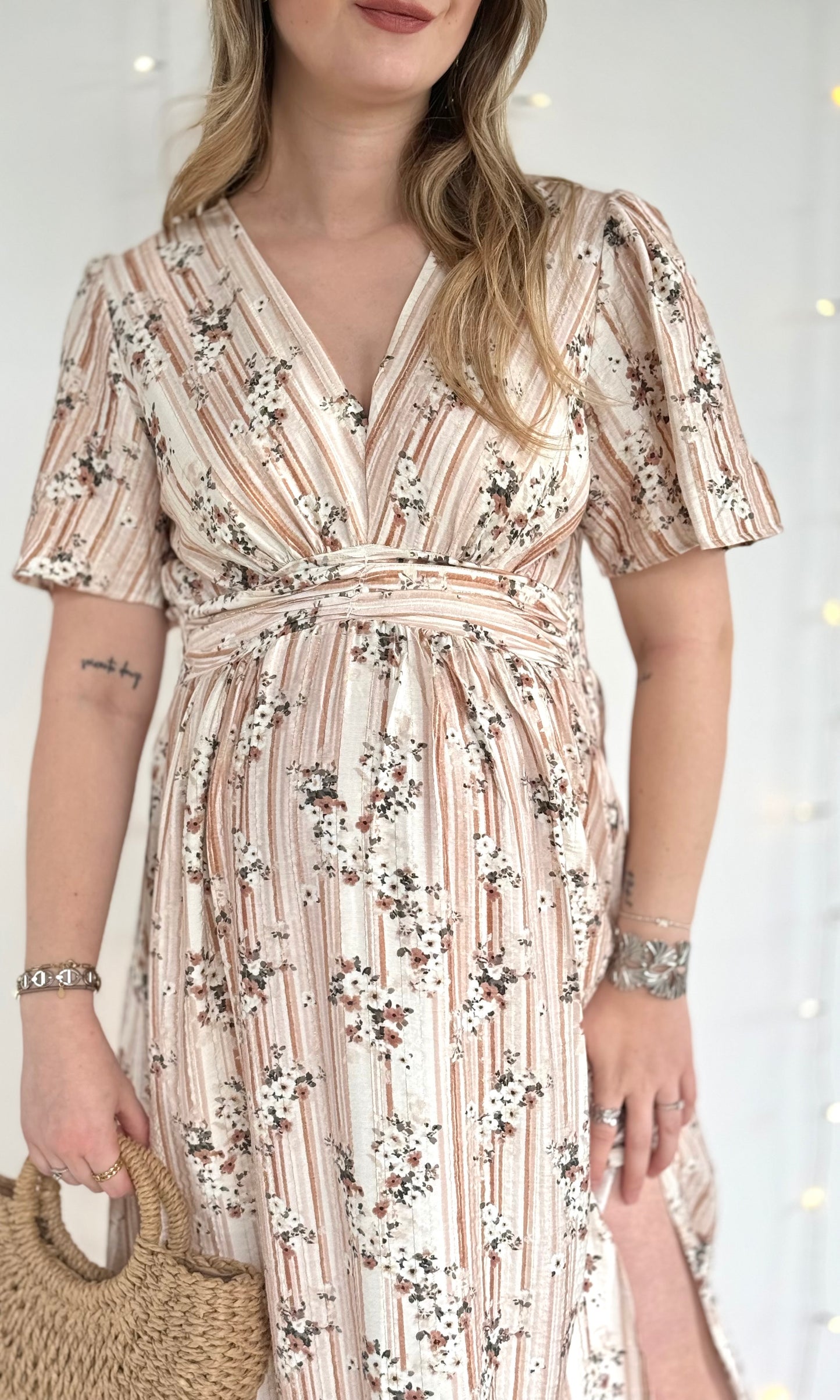 Robe longue fleurie ADELE