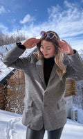 Blazer gris SOLÈNE
