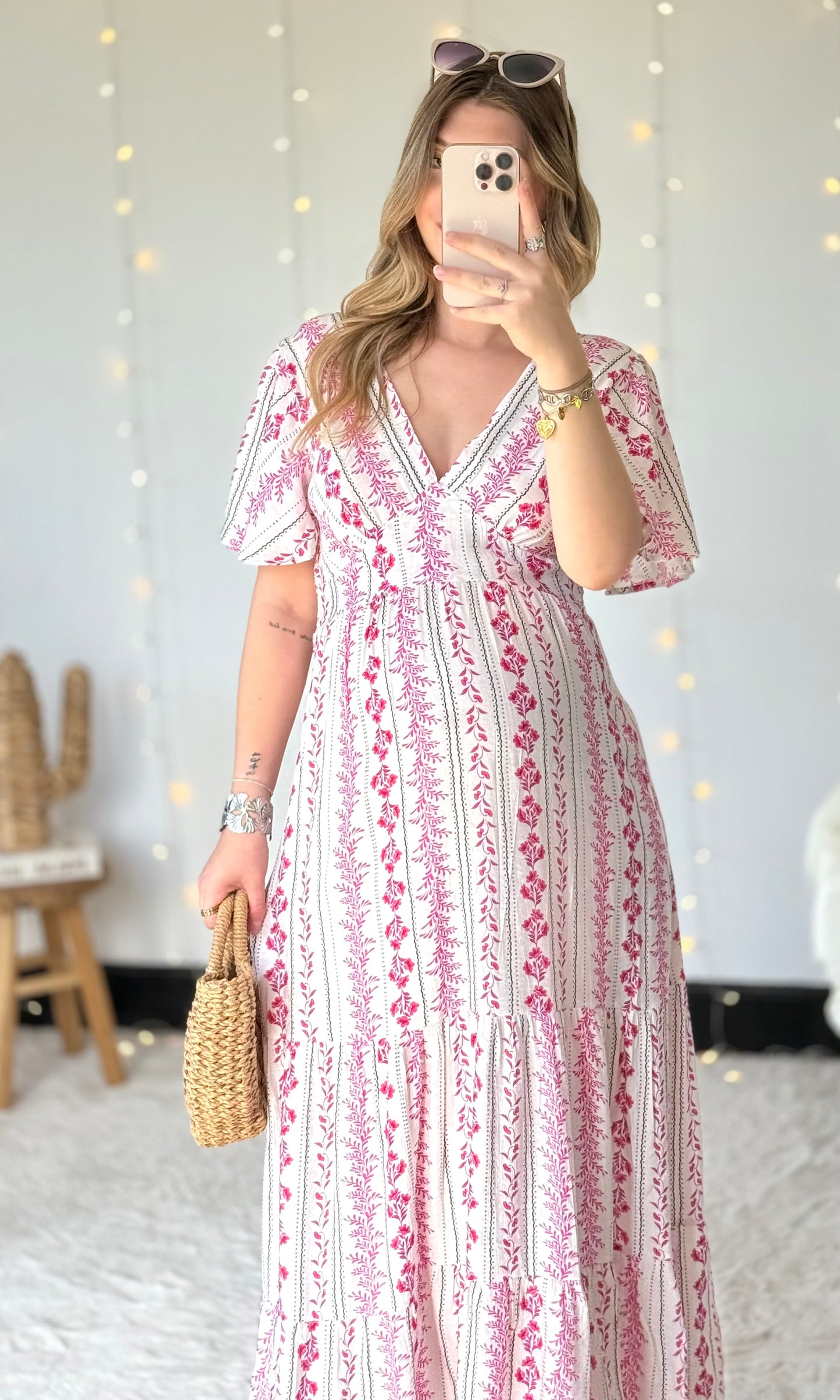 Robe en viscose SPLIT