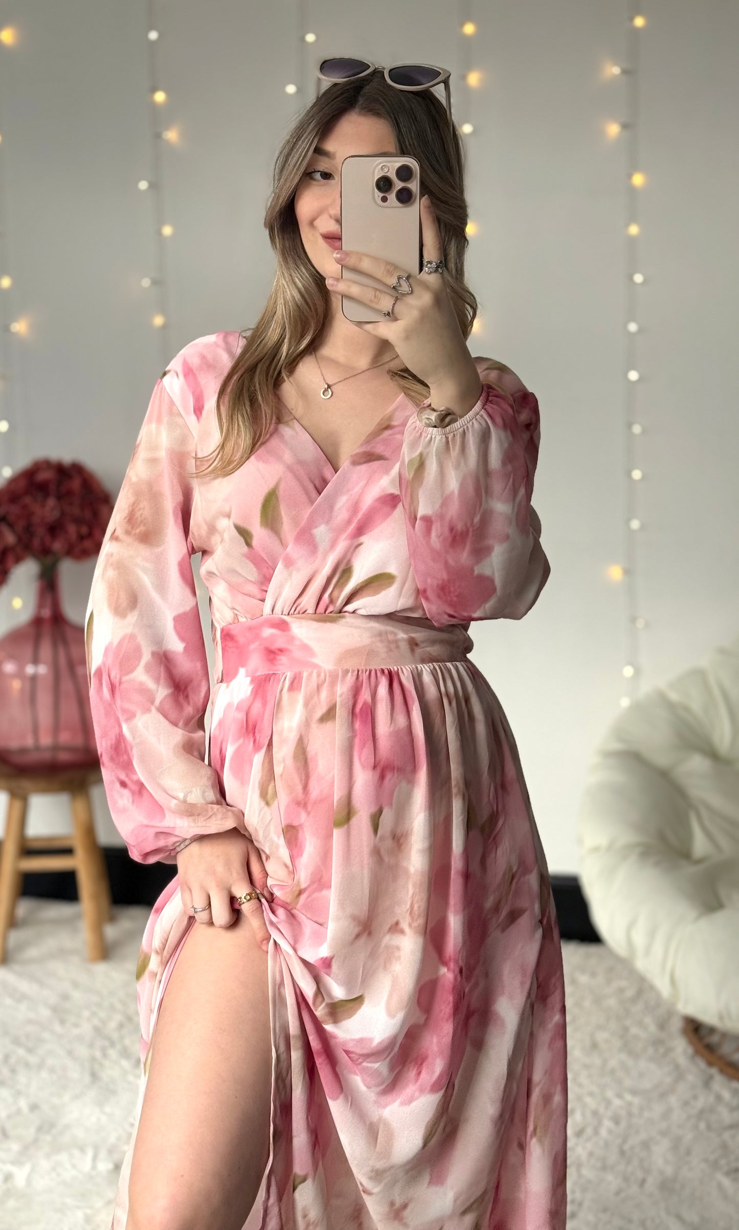 Robe longue fleurie CHARLINE 🇮🇹