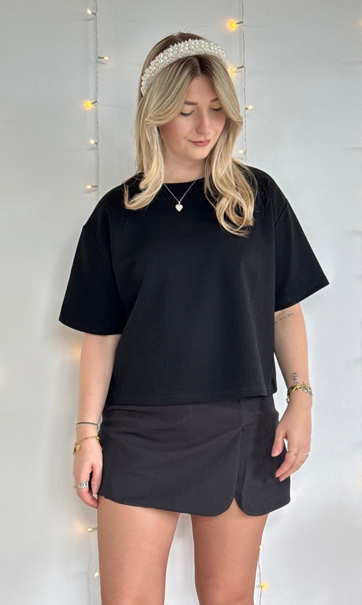 T-shirt noir BASIC 🇮🇹