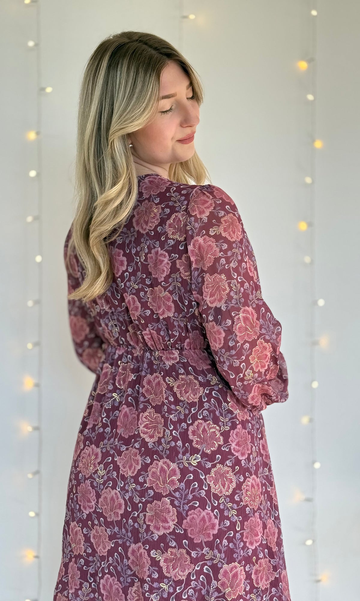 Robe courte fleurie JELLY