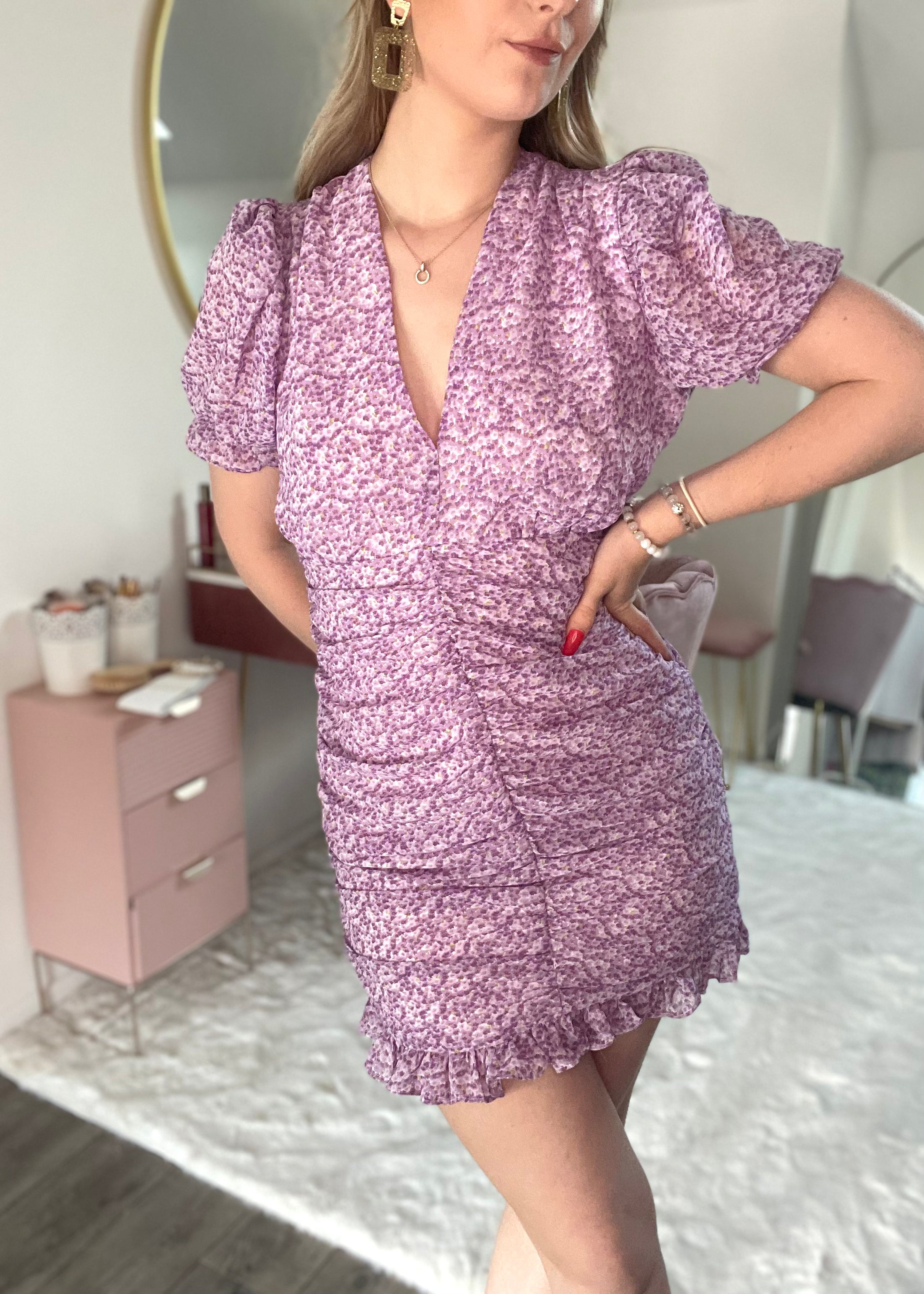 Robe lilas SAMOA